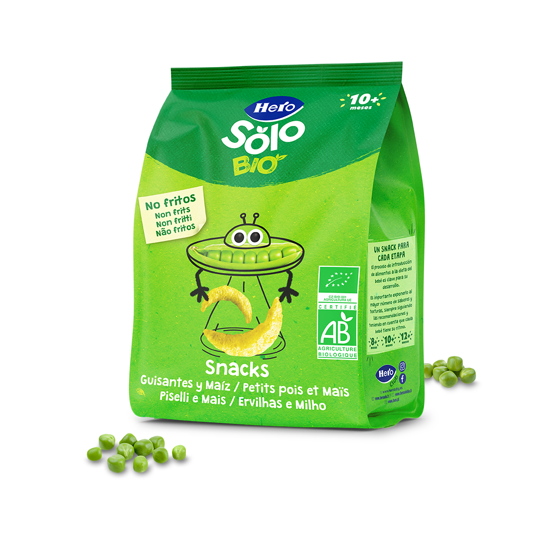 Snacks Hero Solo Bio Piselli e Mais
