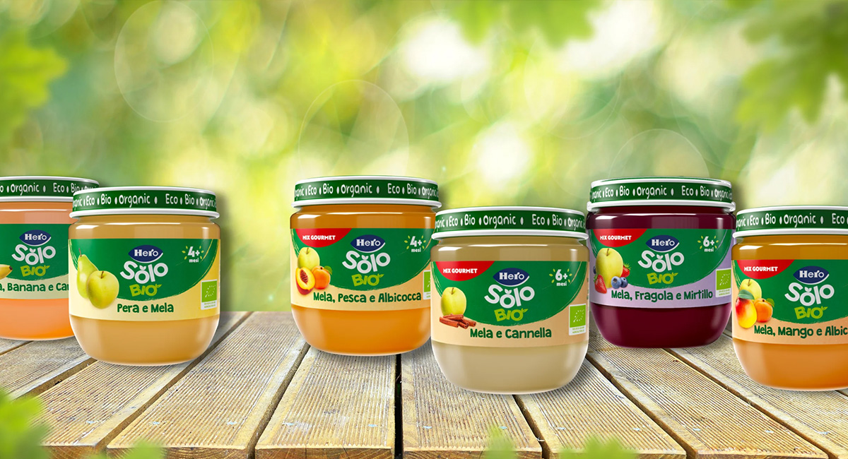 Perché dare al tuo bambino gli omogeneizzati biologici Hero Solo Bio?