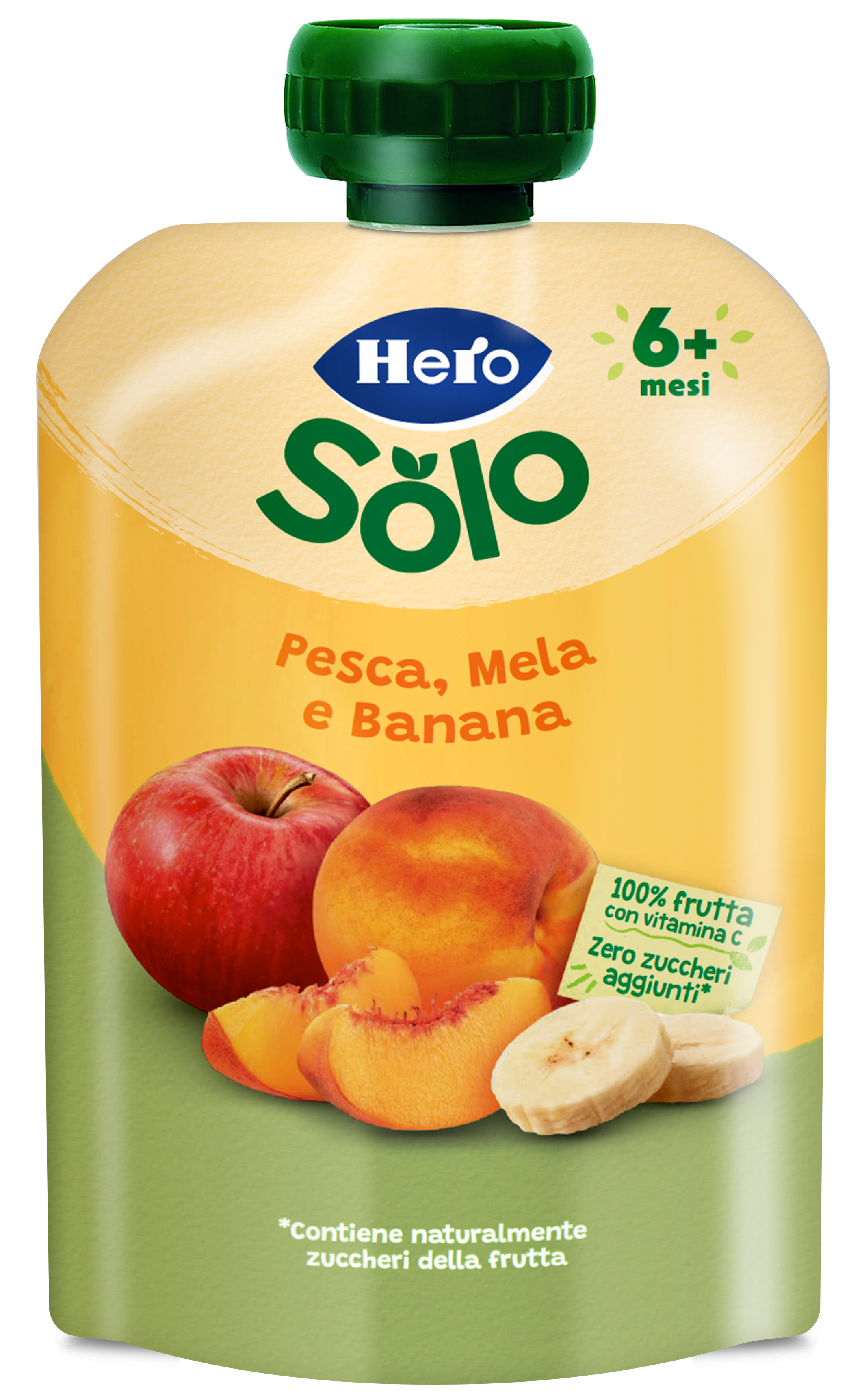 Pouch Hero Solo Pesca, Mela e Banana